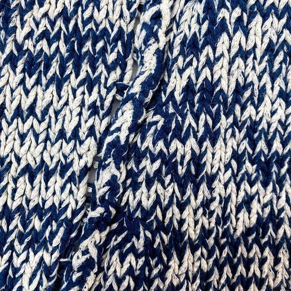 Mossimo‎ Dutti Blue and White cardigan Size S - Picture 5 of 5